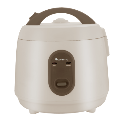 Aconatic หม้อหุงข้าว หม้อหุงข้าวไฟฟ้า ขนาด 0.8 ลิตร รุ่น AN-RCC801 (รับประกัน 1 ปี)