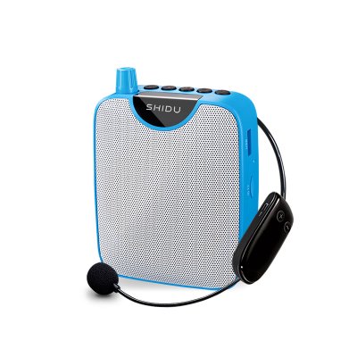 SHIDO รุ่น SD-M500 ลำโพงไร้สายพกพา Voice Amplifier หน้าจอ LED Bluetooth 5.0 ครอบคลุม 500 ตร.ม. รองรับ MP3, TF, USB, AUX