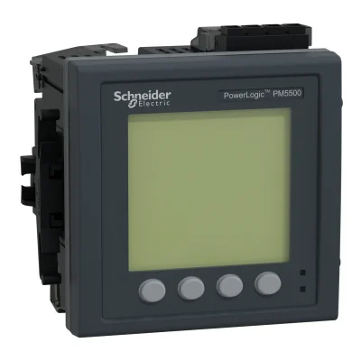Power meter PowerLogic PM5560, 2  ethernet, up to 63th Harmonic,  1,1MB 4DI/2DO 52 alarms