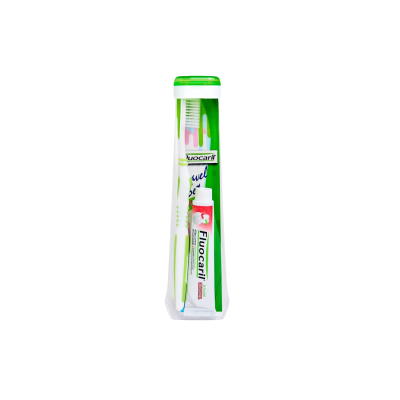 Fluocaril ชุดแปรงสีฟันพร้อมยาสีฟัน ฟลูโอคารีล ทราเวลเซ็ต (ทูโก)