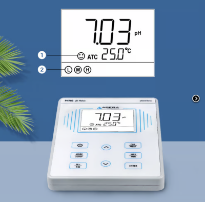 PH700 Benchtop pH Meter with LabSen® 823 pH Electrode for Protein Samples.