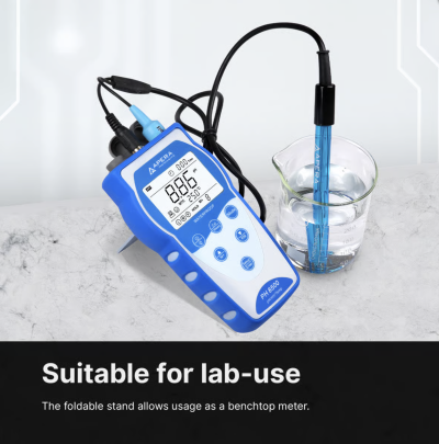 PH8500 Portable pH Meter Kit with GLP Data Logger and USB Data Output