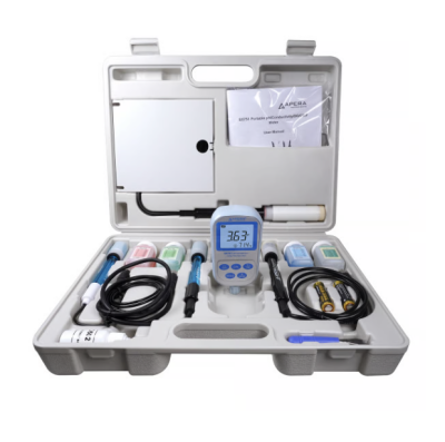 SX751 8-in-1 Portable pH/DO/ORP/Conductivity/TDS/Salinity/Resistivity/Temperature Meter Kit
