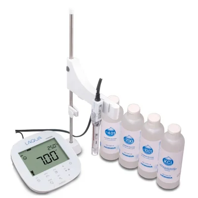 HORIBA™ เครื่องวัดค่าความเป็นกรด-ด่าง, ค่าโออาร์พี (ORP) และ อุณหภูมิ ของสารละลายแบบตั้งโต๊ะ รุ่น LAQUA PH1500-Sure (°C/°F)