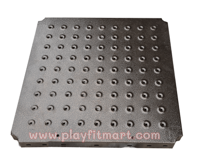 อะไหล่เครื่องเล่นสนาม แผ่นพื้นสถานีเครื่องเล่น ขนาด 110 x 110 ซม.