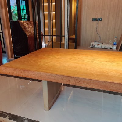 Makha wood Single-slab table. (SST3)