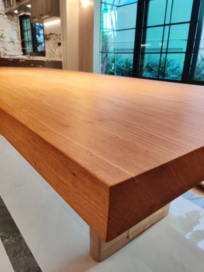 Makha wood Single-slab table. (SST3)