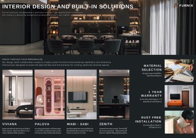 ตกเเต่งภายในครบวงจร Interior Design & Built-In Solutions