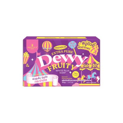 PREMIUM EXTRA PURE DEWY FRUITY WHITE PLUS SOAP 70G