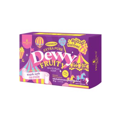 PREMIUM EXTRA PURE DEWY FRUITY WHITE PLUS SOAP 70G