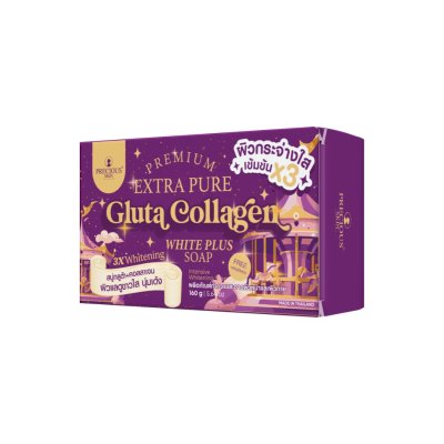 PREMIUM EXTRA PIRE GLUTA COLLAGEN WHITE PLUS SOAP 160G