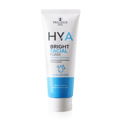 PRECIOUS SKIN Hya Bight Facial Foam For All Skin Types 120 ml