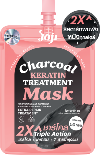 JOJI Secret Young Charcoal Keratin Treatment Mask 50g
