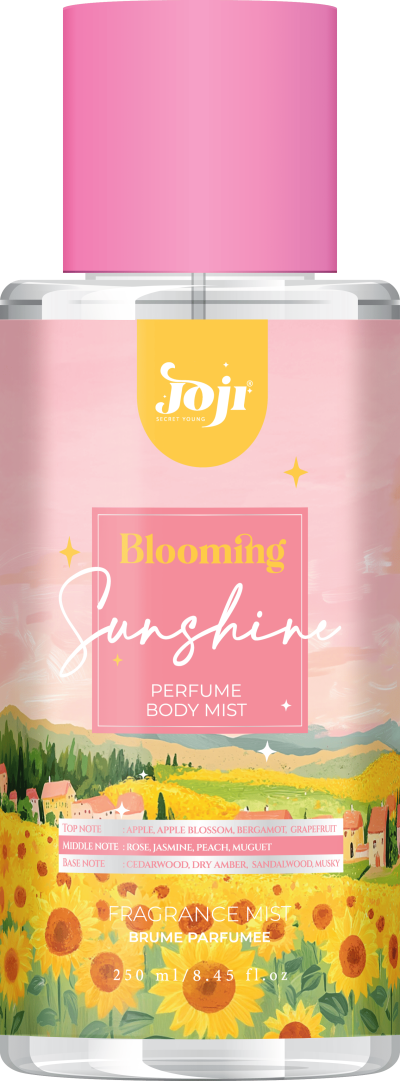 JOJI SECRET YOUNG BLOOMING SUNSHINE PERFUME BODY MIST 250 ML