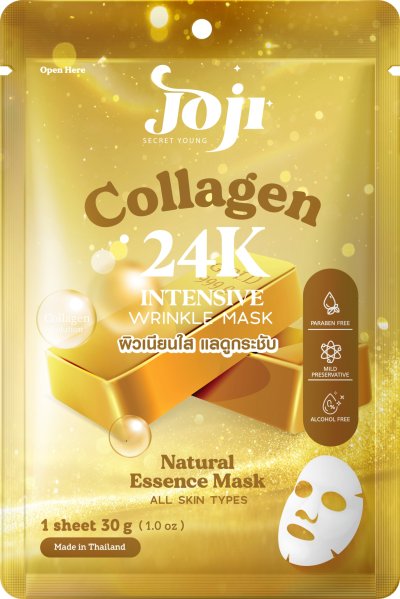 JOJI SECRET YOUNG  COLLAGEN 24K INTENSIVE WRINKLE MASK