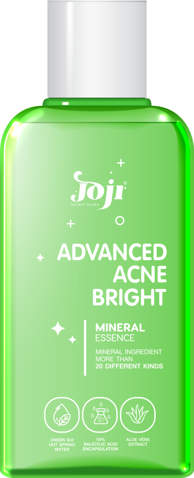 JOJI SECRET YOUNG  ADVANCED ACNE BRIGHT MINERAL ESSENCE 130ML