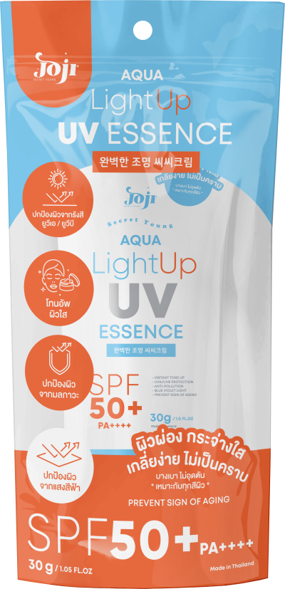 JOJI SECRET YOUNG  AQUA LIGHT UP UV ESSENCE SPF50+ PA++++ 30G