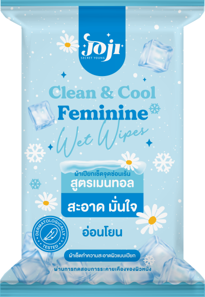 JOJI SECRET YOUNG CLEAN & COOL FEMININE WET WIPES