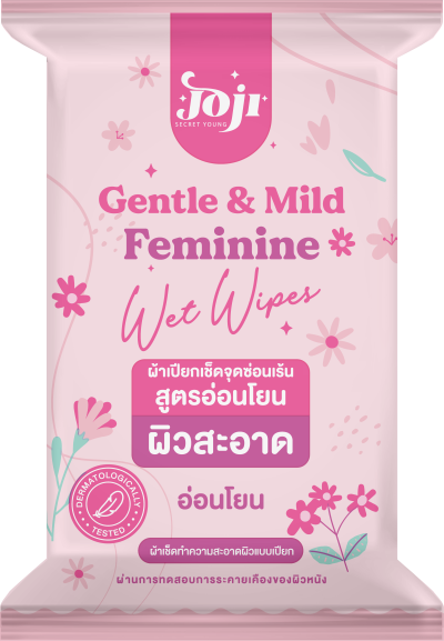 JOJI SECRET YOUNG  GENTLE & MILD FEMININE WET WIPES