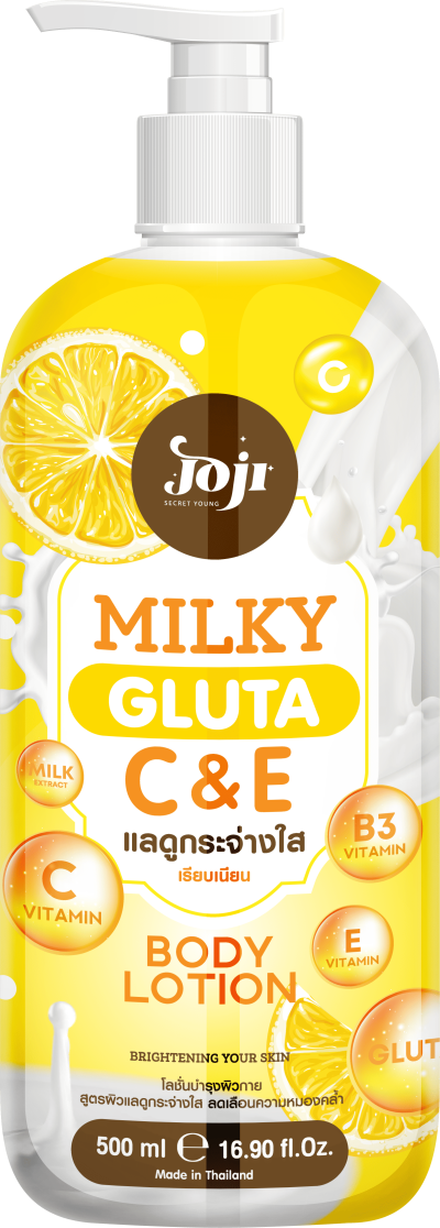 JOJI SECRET YOUNG  MILKY GLUTA C & E BODY LOTION