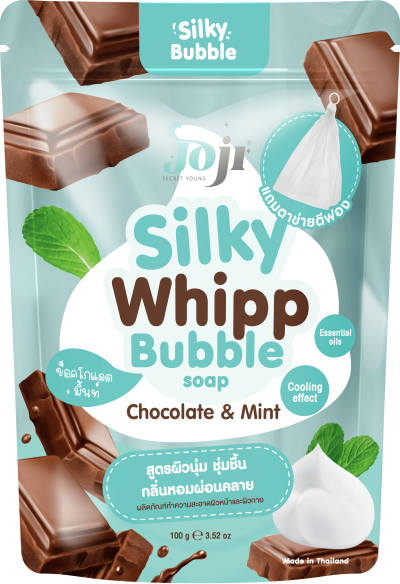 JOJI SECRET YOUNG  CHOCOLATE & MINT SILKY WHIPP BUBBLE SOAP