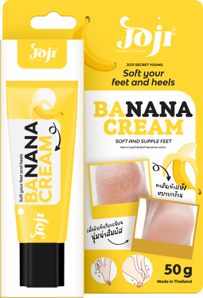 JOJI SECRET YOUNG  SOFT YOUR FEET AND HEELS BANANA CREAM 50G