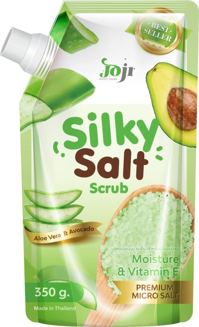 JOJI SECRET YOUNG  SILKY SALT SCRUB ALOE VERA & AVOCADO