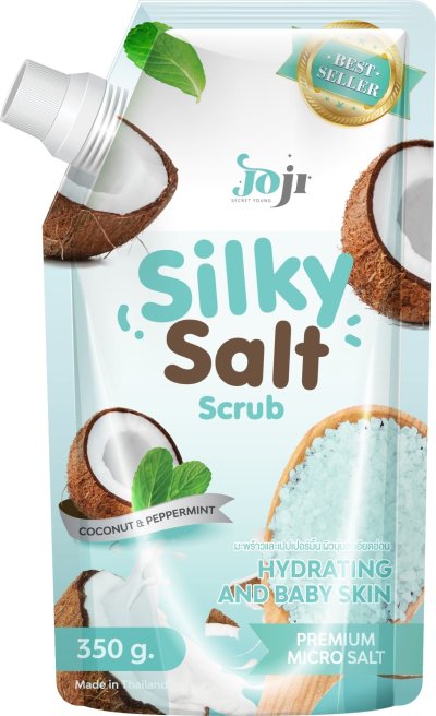 JOJI SECRET YOUNG  SILKY SALT SCRUB COCONUT & PEPPERMINT