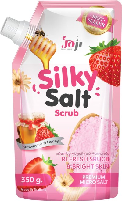 JOJI SECRET YOUNG  SILKY SALT SCRUB STRAWBERRY & HONEY