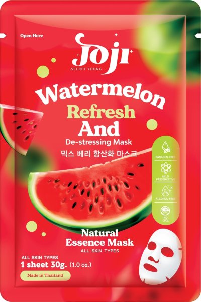 JOJI SECRET YOUNG  WATERMELON REFRESH AND DE-STRESSING MASK