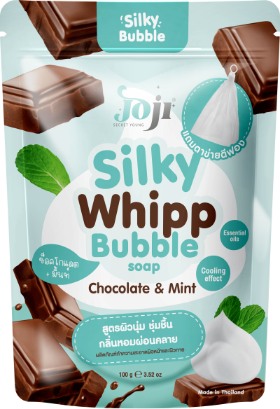 JOJI SECRET YOUNG  CHOCOLATE & MINT SILKY WHIPP BUBBLE SOAP