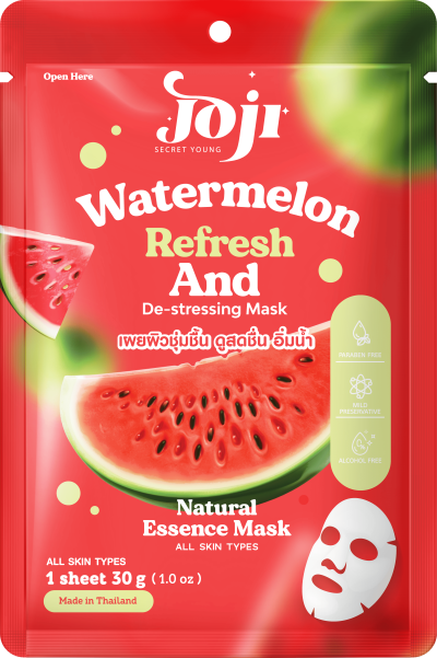 JOJI SECRET YOUNG  WATERMELON REFRESH AND DE-STRESSING MASK