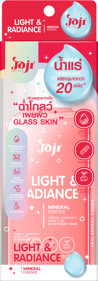 JOJI SECRET YOUNG  LIGHT&RADIANCE MINERAL ESSENCE 130ML