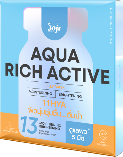 JOJI SECRET YOUNG  AQUA RICH ACTIVE JELLY MASK
