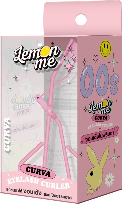 LEMON ME CURVA EYELASH CURLER PINK