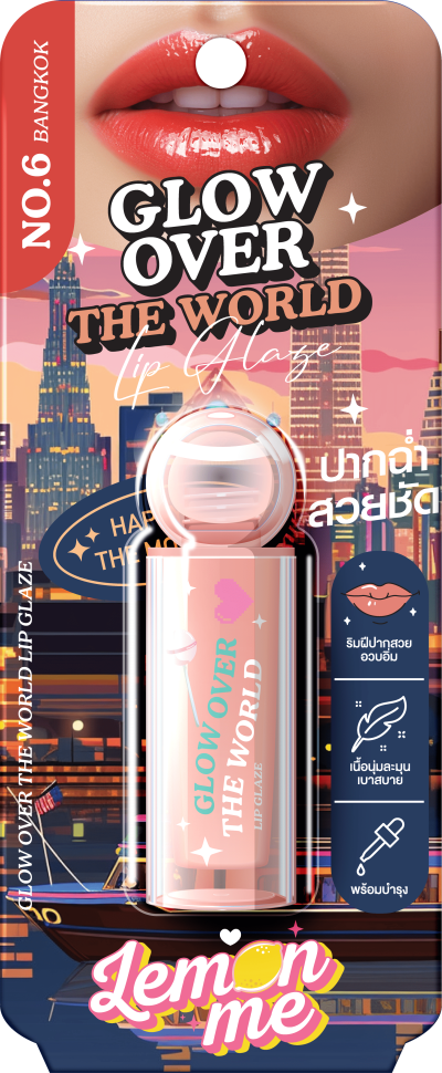 LEMON ME GLOW OVER TH WORLD #BANGKOK