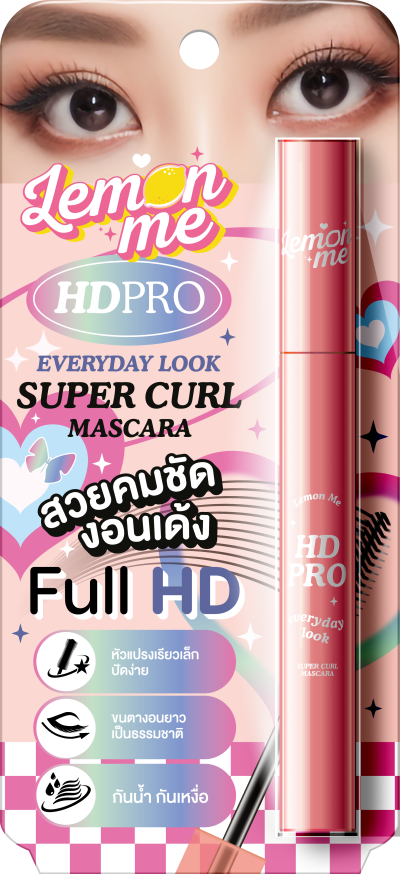 LEMON ME HD PRO EVERYDAY LOOK SUPER CURL MASCARA