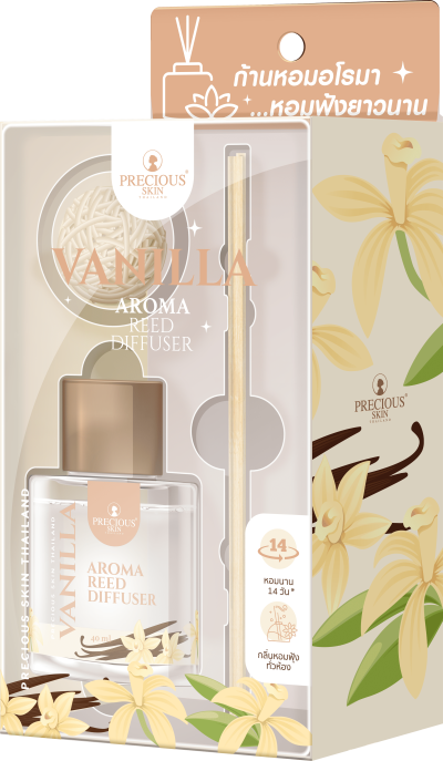 PRECIOUS SKIN THAILAND VANILLA AROMA REED DIFFUSER 40 ML