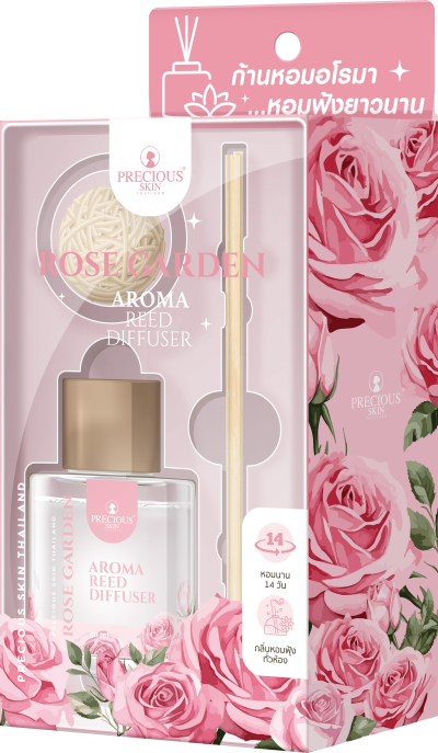 PRECIOUS SKIN THAILAND ROSE GARDEN AROMA REED DIFFUSER 40 ML
