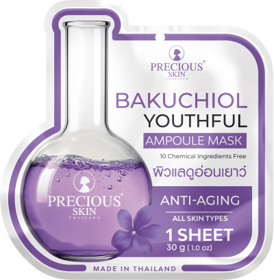 PRECIOUS SKIN THAILAND BAKUCHIOL YOUTHFUL AMPOULE MASK