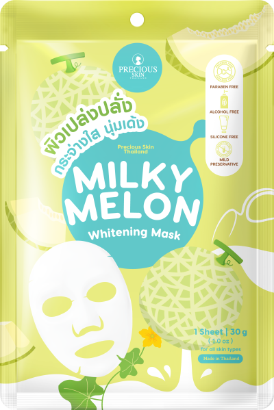 PRECIOUS SKIN MILKY MELON WHITENING MASK