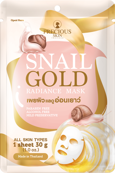 PRECIOUS SKIN SNAIL GOLD RADIANCE MASK