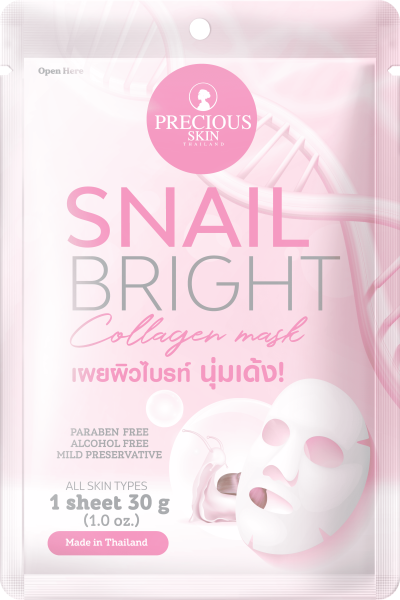 PRECIOUS SKIN SNAIL BRIGHT COLLAGEN MASK