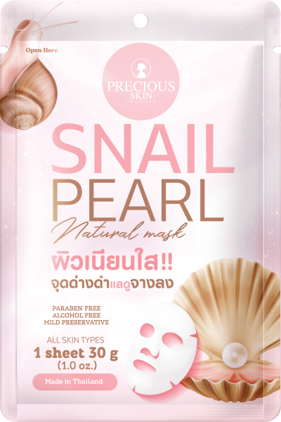 PRECIOUS SKIN SNAIL PEARL NATURAL MASK
