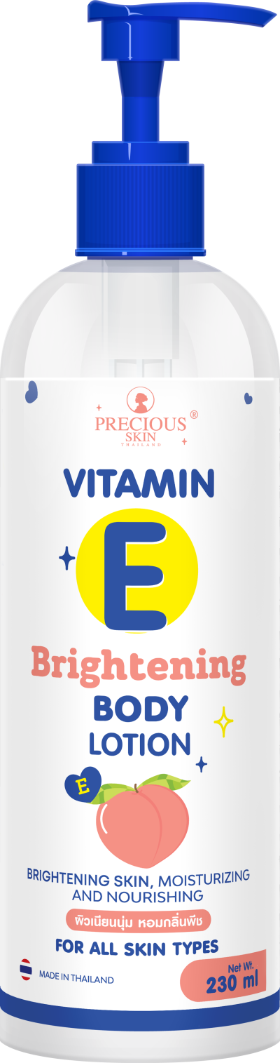 PRECIOUS SKIN VITAMIN E BRIGHTENING BODY LOTION 230ML