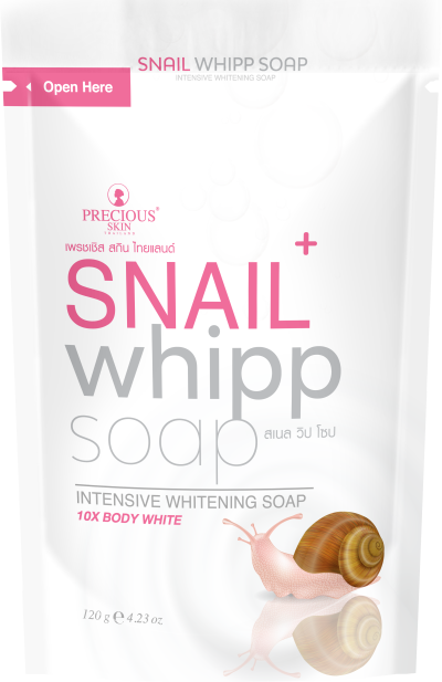PRECIOUS SKIN SNAIL WHIPP SOAP 120G