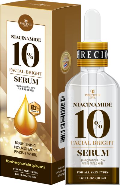 PRECIOUS SKIN NIACINAMIDE 10% FACIAL BRIGHT SERUM
