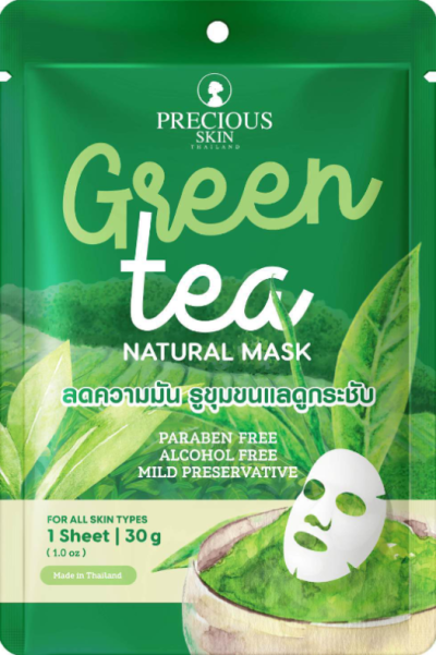 PRECIOUS SKIN GREEN TEA NATURAL MASK