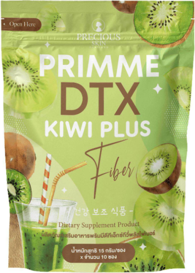 PRECIOUS SKIN PRIMME DTX KIWI PLUS FIBER (10 PCS)
