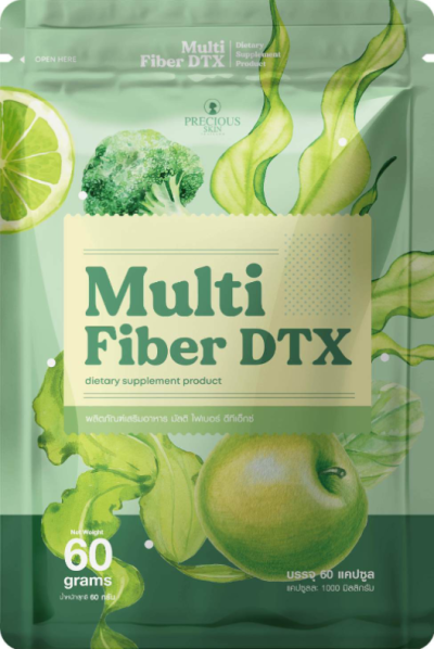 PRECIOUS SKIN MULTI FIBER DTX 60 CAPSULES